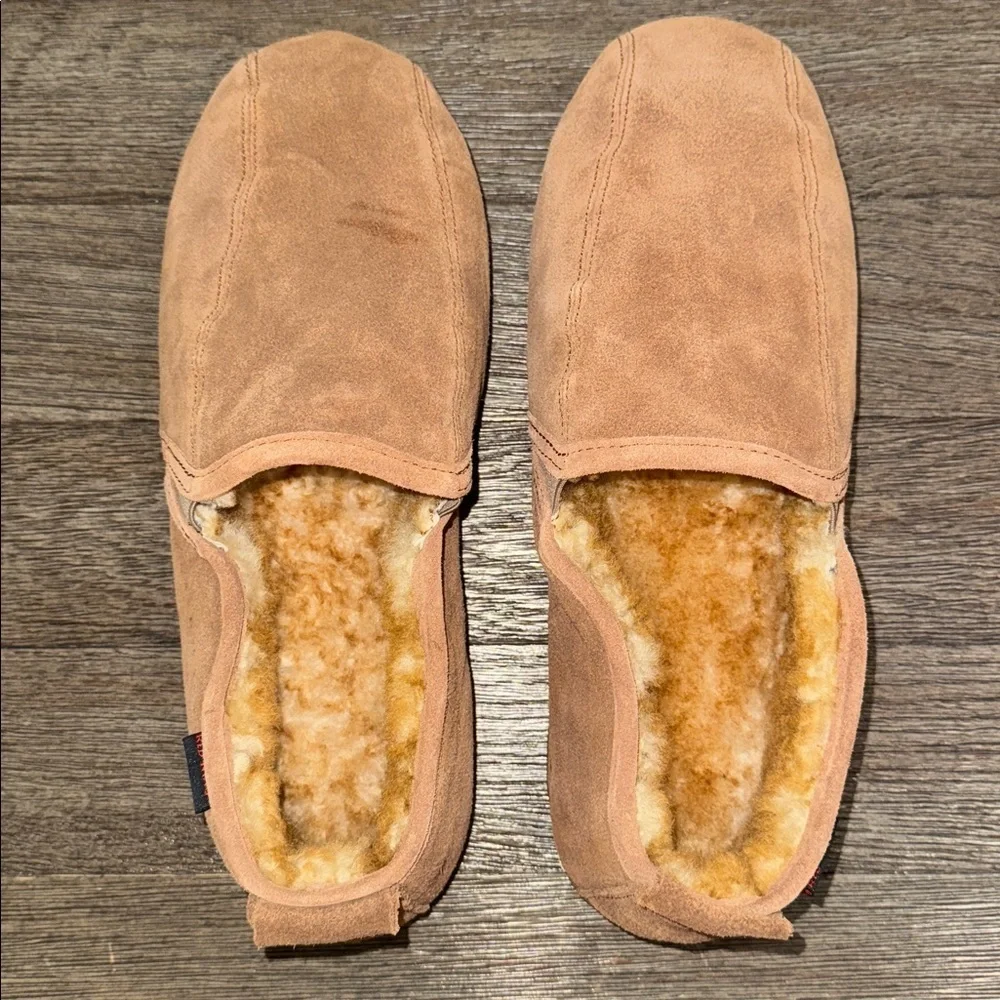 Red Wing Shoes Romeo Slippers tan brown